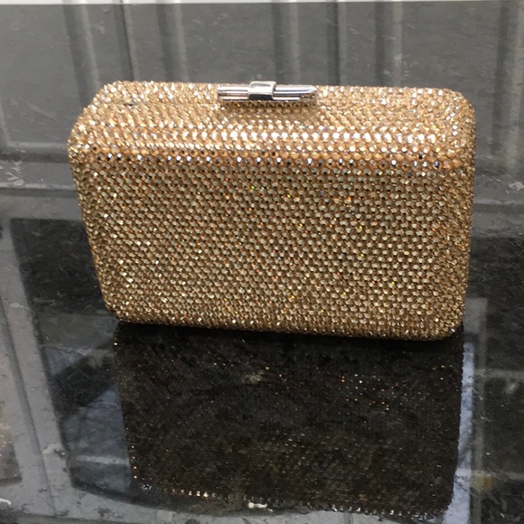 gold minaudiere